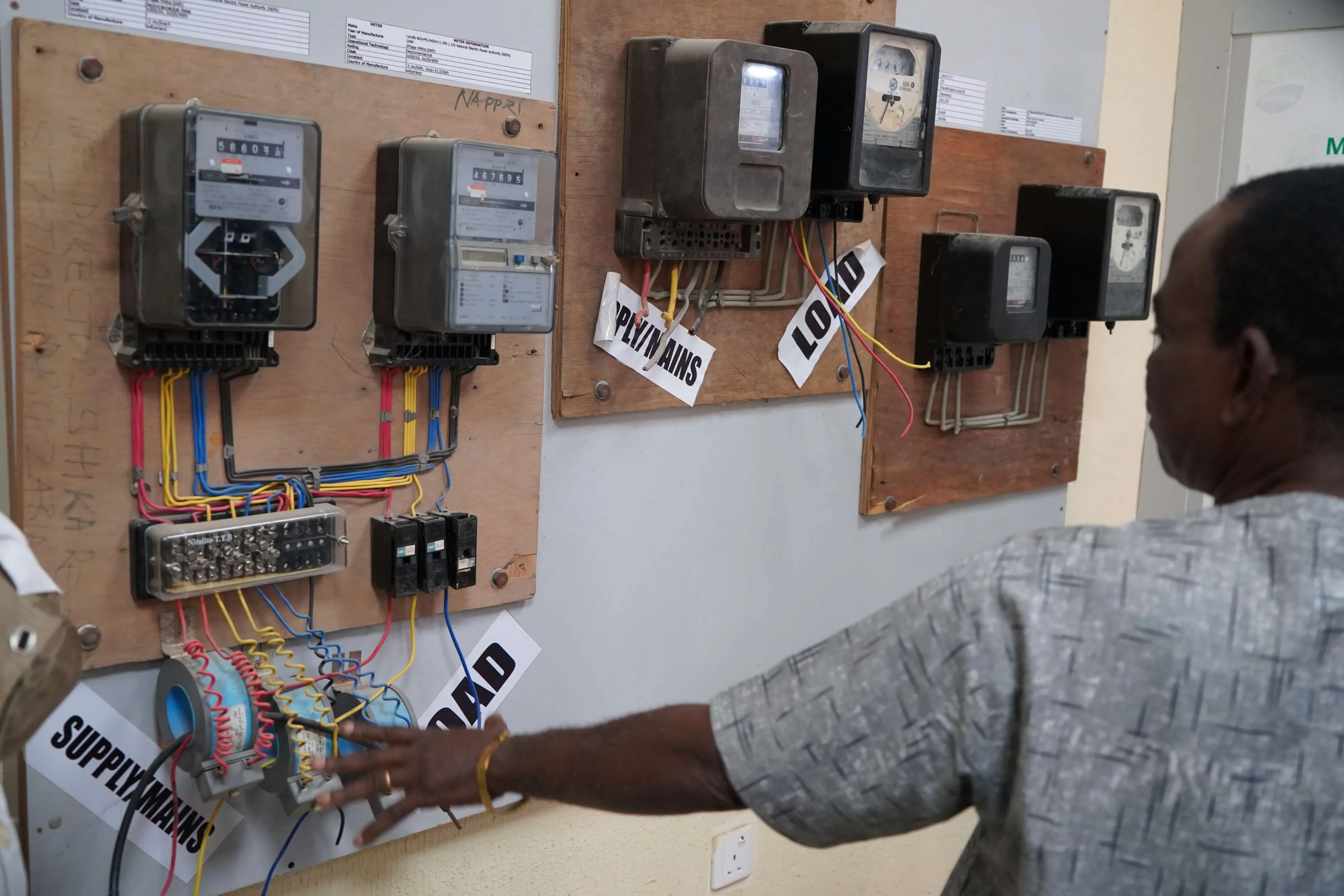 Electrical meters demonstration